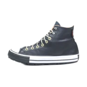 Converse Hiking Boots Leather Black Colour For Women