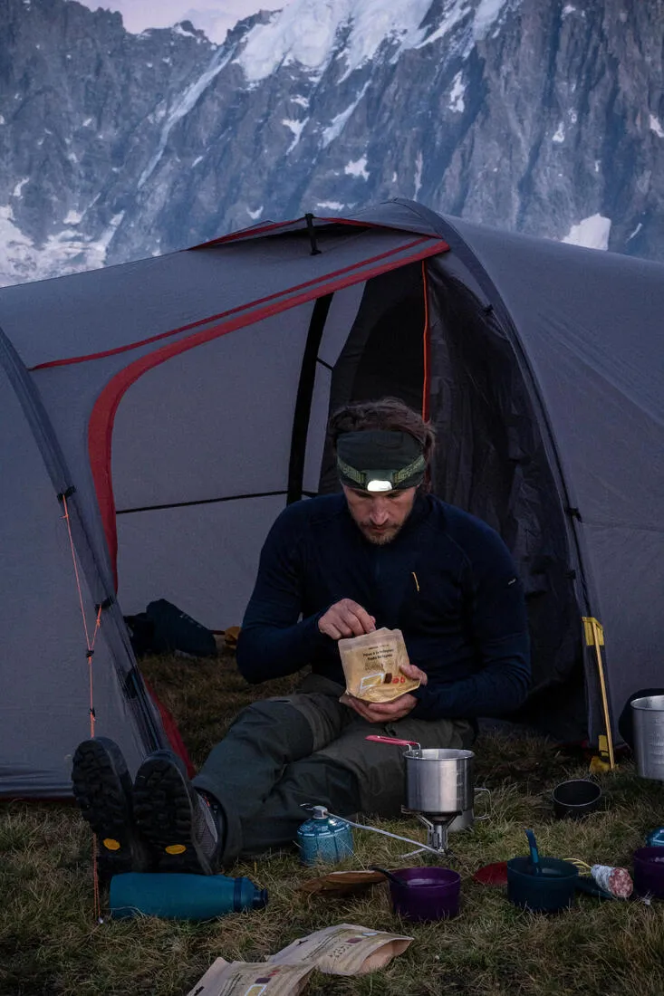 Cubiertos plegables de camping y trekking de plástico Forclaz Trek500
