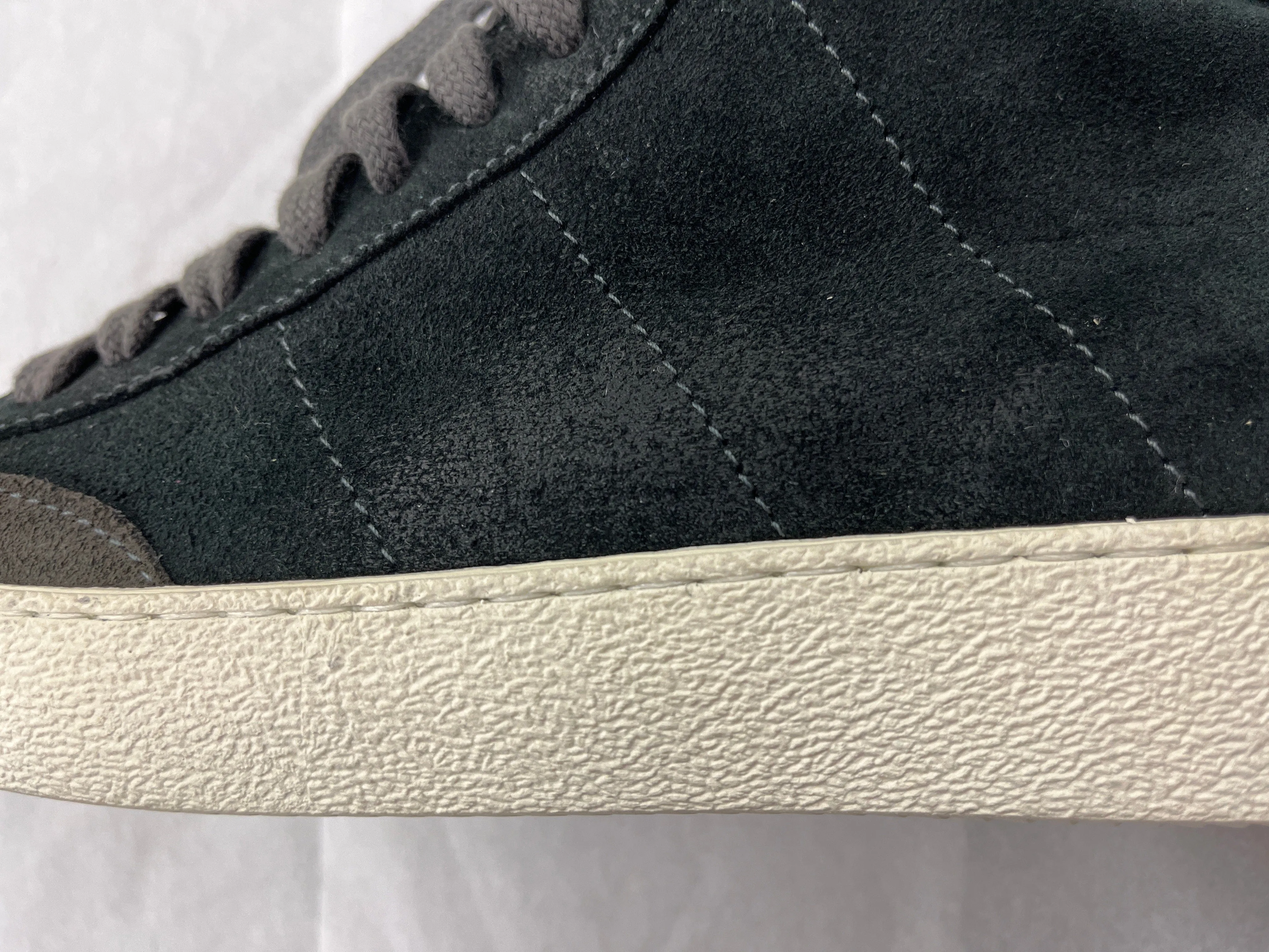 Daniela Fargion Black Grey Suede Mid Top Fashion Sneakers - 7