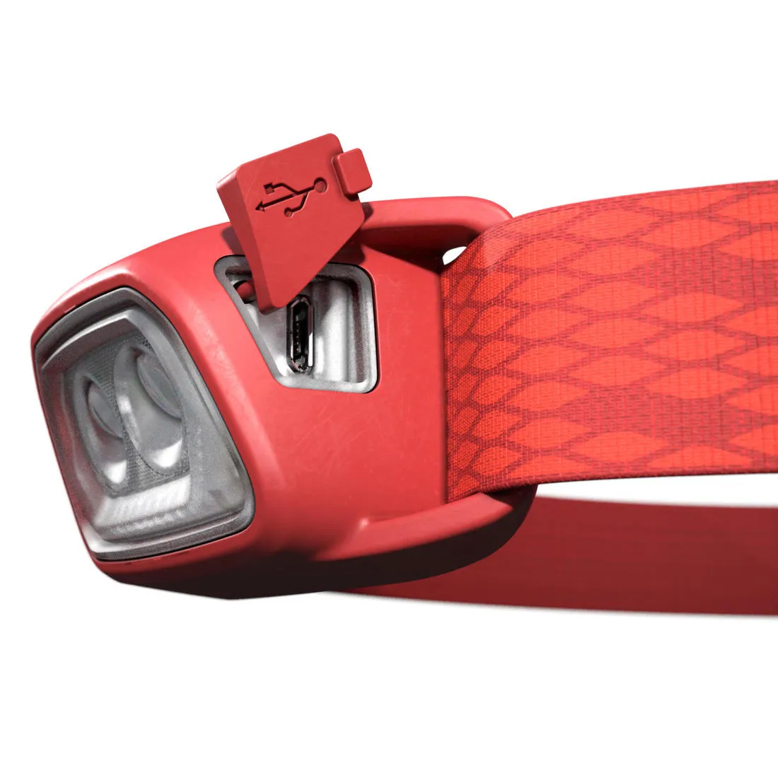 Linterna frontal recargable  120 lúmenes HL100 USB
