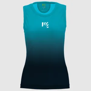 Maglia intima senza maniche donna Karpos Verve Mesh - Azzurro