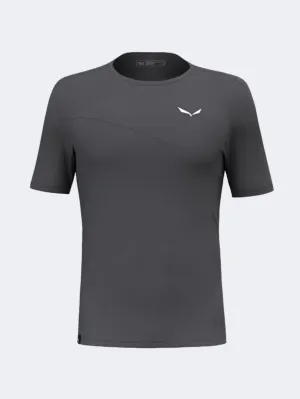Salewa Puez Sporty Dry Men Hiking T-Shirt Onyx