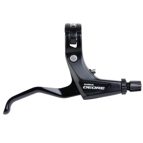SHIMANO BRAKE LEVER, BL-T610, DEORE LEFT, CABLE TYPE, 2-FINGER, BLACK